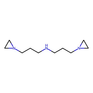 1,1'-(Iminobis(trimethylene))bisaziridine structure