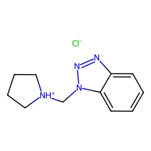 Compound C11H15ClN4 structure