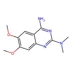 Compound C12H16N4O2 structure