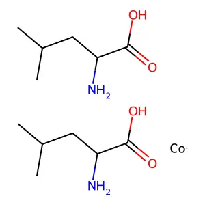 Leucine--cobalt (2/1) structure