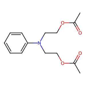N,N-Diacetoxyethylaniline structure