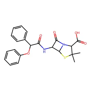 Fenbenicillin structure