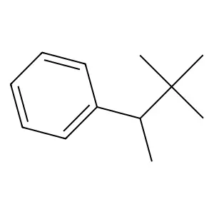 3,3-dimethylbutan-2-ylbenzene structure