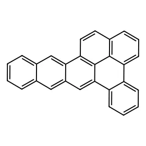 Benzo[a]naphtho[8,1,2-cde]naphthacene structure