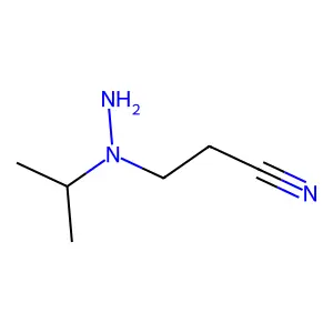 1-(2-Cyanoethyl)-1-isopropyl hydrazine structure