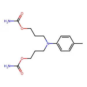 p-Tolyl-N,N-dipropyl-3-dicarbamate structure