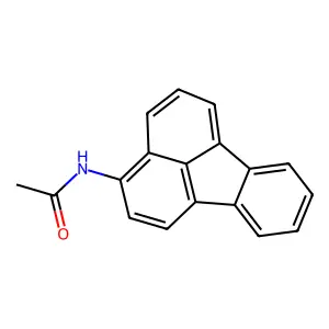 ACETAMIDE, N-3-FLUORANTHENYL- structure