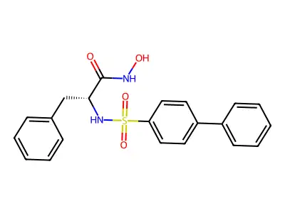mmp-2/mmp-9 inhibitor ii structure