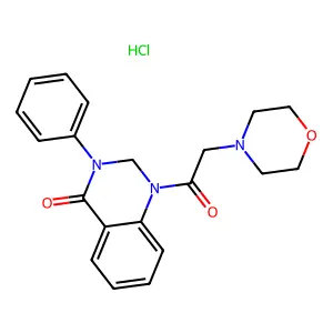 Moquizone hydrochloride structure