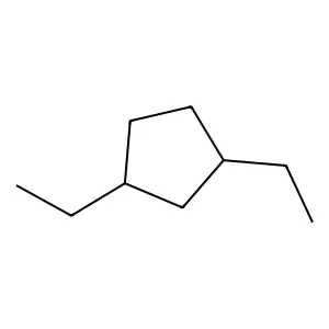 1,3-Diethylcyclopentane structure