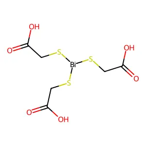 Bismuth thioglycolate structure