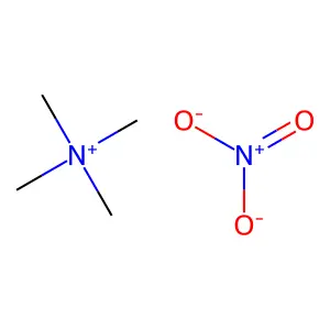 Tetramethylammonium nitrate structure