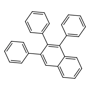 1,2,3-Triphenylnaphthalene structure