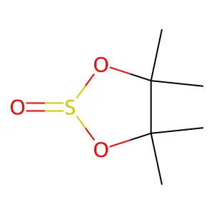1,3,2-Dioxathiolane, 4,4,5,5-tetramethyl-, 2-oxide structure