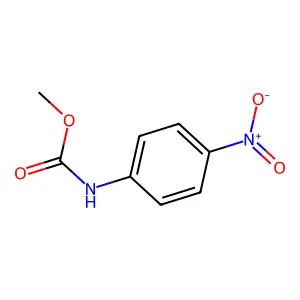 Methyl (4-nitrophenyl)carbamate structure