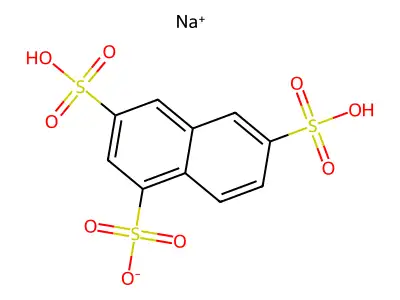 naphthalene trisulfonate structure