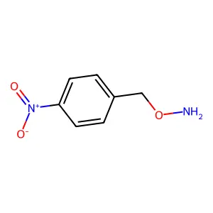 O-(4-nitrobenzyl)hydroxylamine structure
