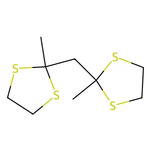 Compound C9H16S4 structure