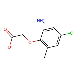 azanium 2-(4-chloro-2-methylphenoxy)acetate structure