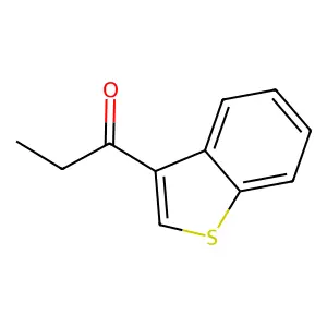 1-(1-benzothiophen-3-yl)propan-1-one structure
