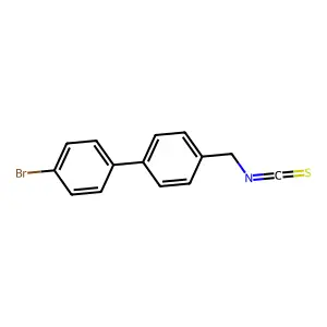 1,1'-Biphenyl, 4-bromo-4'-isothiocyanatomethyl- structure
