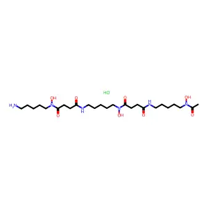 Deferoxamine hydrochloride structure