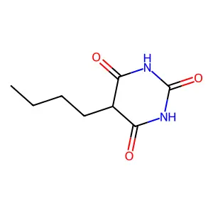 5-Butylbarbituric acid structure