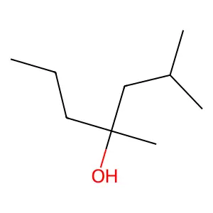 2,4-Dimethylheptan-4-ol structure