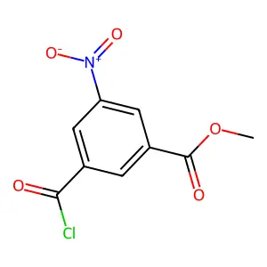 Methyl 3-(chlorocarbonyl)-5-nitrobenzoate structure