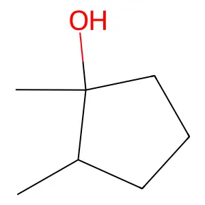 1,2-dimethylcyclopentan-1-ol structure