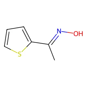 N-(1-thiophen-2-ylethylidene)hydroxylamine structure