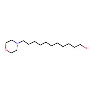 11-morpholin-4-ylundecan-1-ol structure