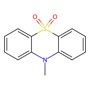 10-methylphenothiazine 5,5-dioxide structure
