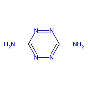 1,2,4,5-Tetrazine-3,6-diamine structure