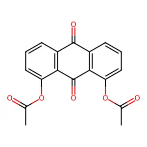 Compound C18H12O6 structure