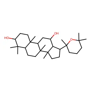 Panaxadiol structure