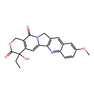 10-Methoxycamptothecin structure
