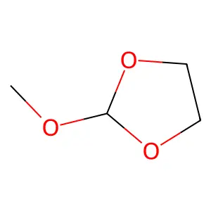 2-METHOXY-1,3-DIOXOLANE structure