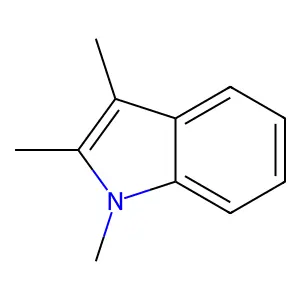 1,2,3-Trimethyl-1H-indole structure