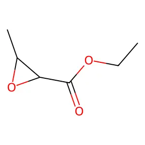 Ethyl 2,3-epoxybutyrate structure