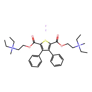 Compound C32H44I2N2O4S structure