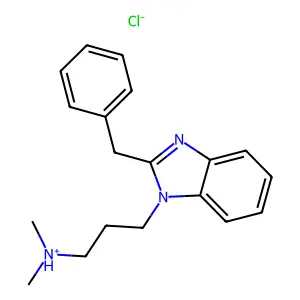 Compound C19H24ClN3 structure