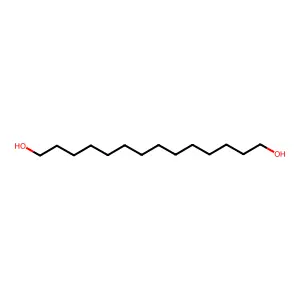 1,14-Tetradecanediol structure