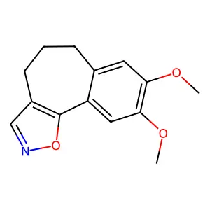 12,13-dimethoxy-3-oxa-4-azatricyclo[8.4.0.02,6]tetradeca-1(14),2(6),4,10,12-pentaene structure