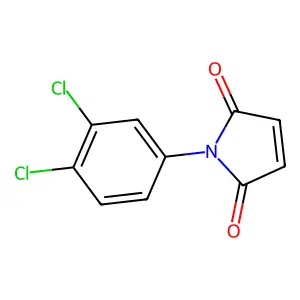 1-(3,4-dichlorophenyl)pyrrole-2,5-dione structure