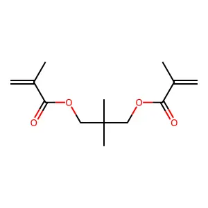 [2,2-dimethyl-3-(2-methylprop-2-enoyloxy)propyl] 2-methylprop-2-enoate structure