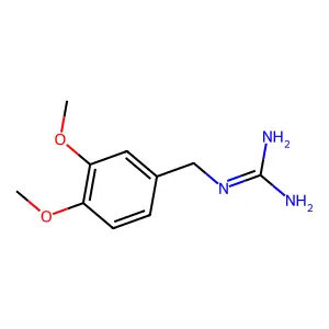 1-(3,4-Dimethoxybenzyl)guanidine structure