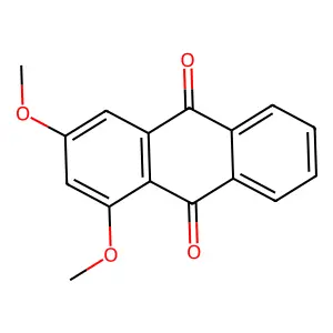 1,3-dimethoxyanthracene-9,10-dione structure