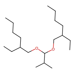 1,1'-[Isobutylidenebis(oxy)]bis[2-ethylhexane] structure