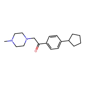 Compound C18H26N2O structure